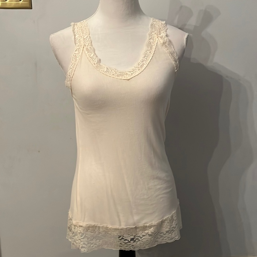 Vintage lace tank